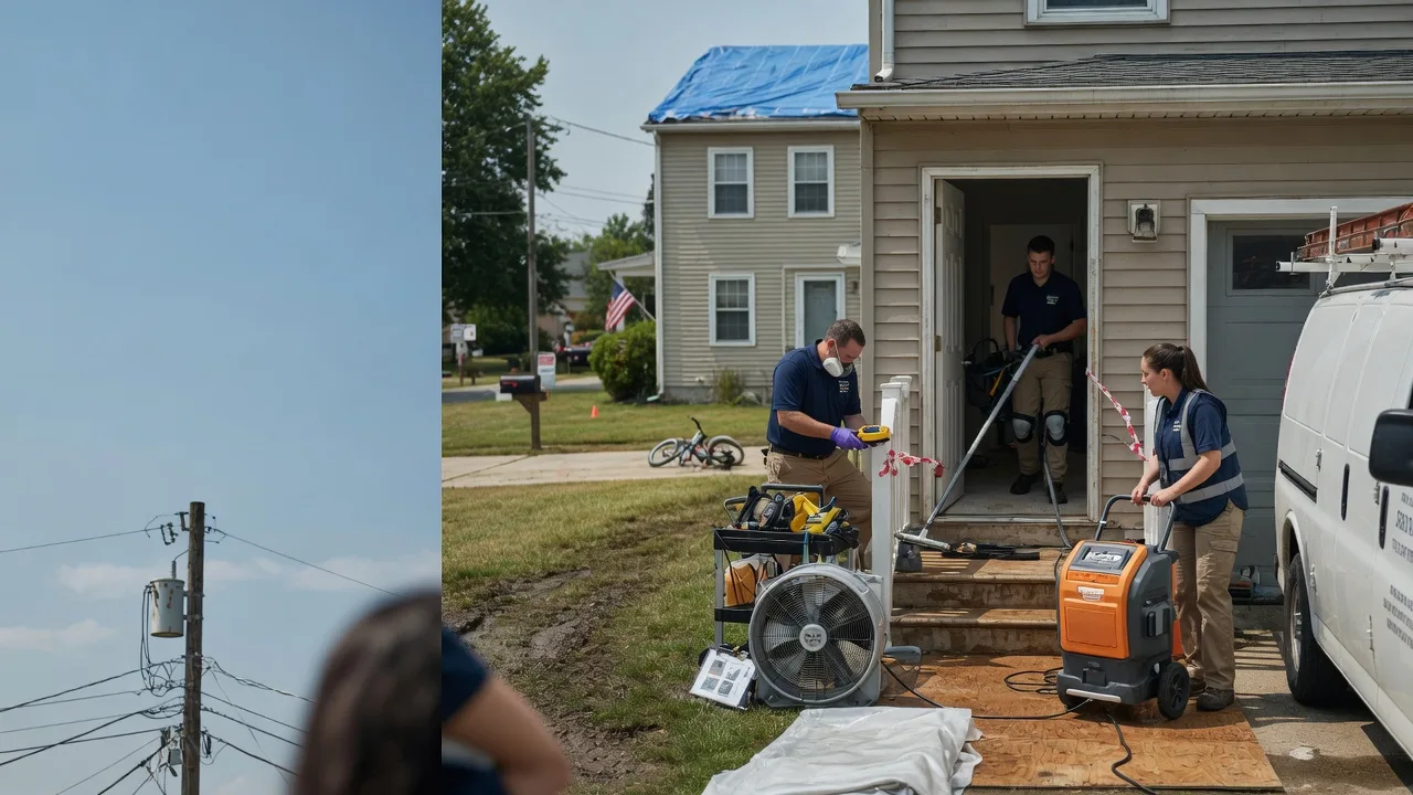 Water Damage Repair in Paradise, KS near me